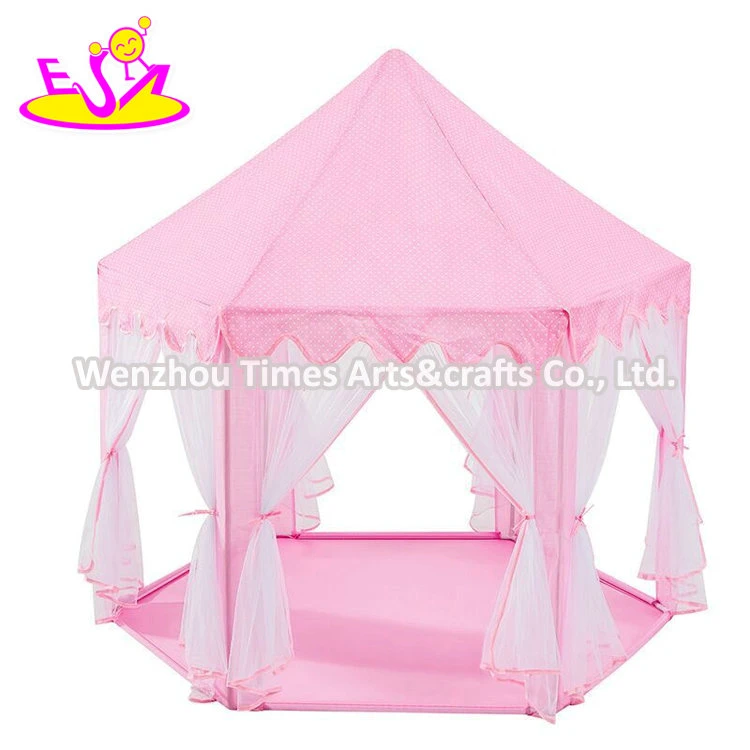 Indoor Kids Play Princess Folding Toy Tent House for Children Kids W08L093