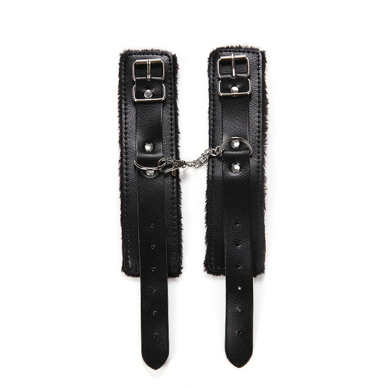 Sex Toys Handcuffs 1pair PU Leather Restraints Bondage Cuffs Roleplay Tools Erotic Handcuffs for Couples Gamesex Products Sexy