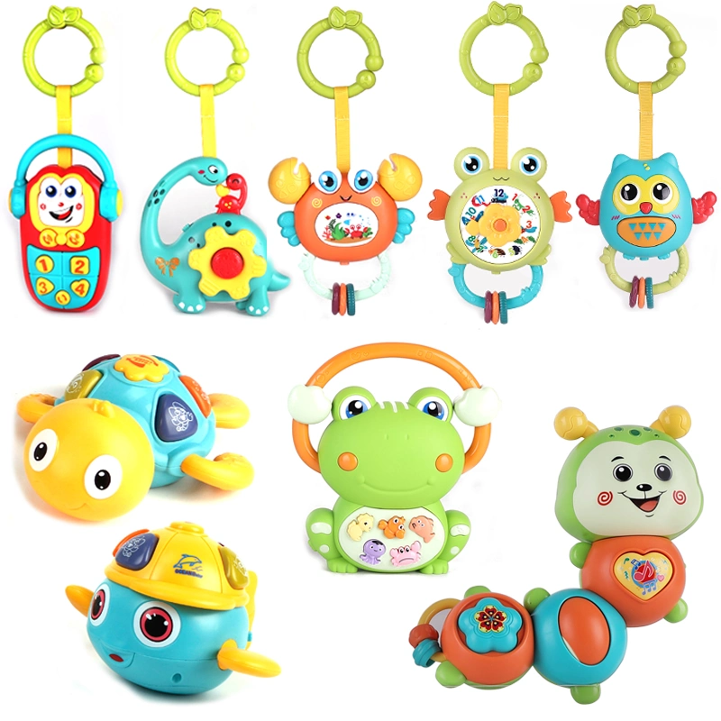 Tombotoys OEM/ODM Wholesale Children Baby Toys Multifunction Cartoon Animal Educational Toys Baby Game Toys Kids Plastic Baby Toy