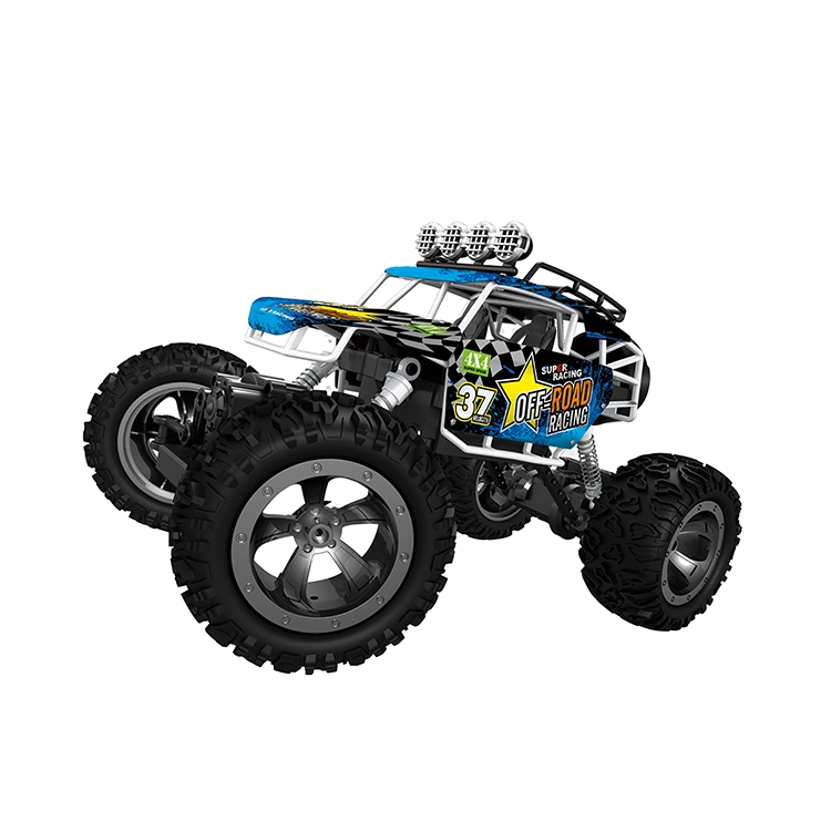 Plastic Battery Operated Electric RC Racing Offroad Cars Toys Four-Wheel Remote Hand Control on Wall Trucks Climbing for Kids Outdoor Playgroup Promotion Gift