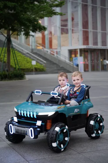 2023 新しいビッグサイズ 12V 7A 2 席電気自動車子供オフロードビッグバッテリー子供赤ちゃんのおもちゃの車に乗って子供が運転するため