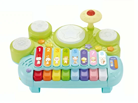 子供の早期教育学習ハンドドラムのおもちゃ電気プラスチック子供ミュージカルドラムのおもちゃ