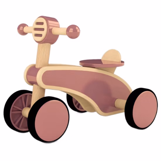 子供のおもちゃ 木製乗用玩具 無垢材 4