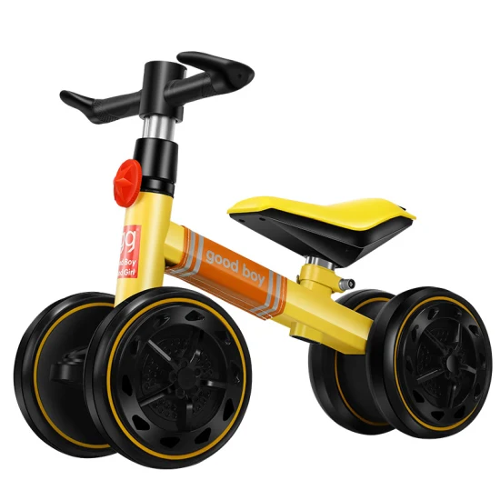 直接工場 BSCI エアタイヤ 4 輪バイク子供三輪車ベビーミニバランスバイク/格安キッズトライクベビー乗用玩具